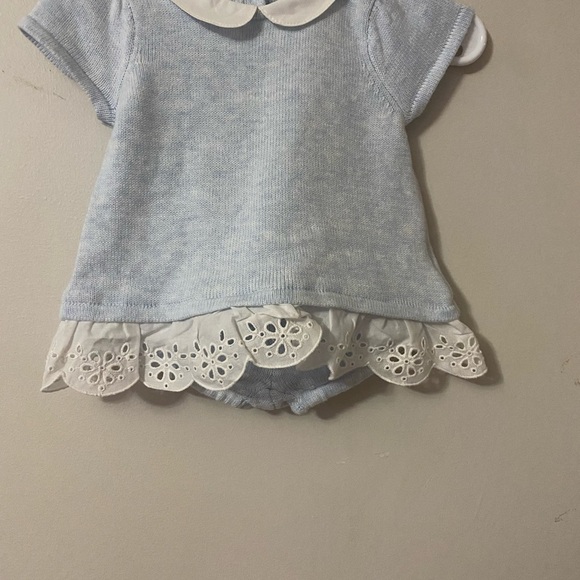 NWT Janie and Jack Eyelet Sweater Set - Picture 2 of 7